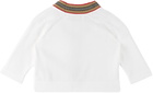 Burberry Baby Off-White Ginny Cardigan