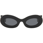Valentino Black Nellcôte V Logo Sunglasses