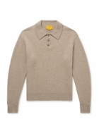 Guest In Residence - Allday Cashmere Polo Shirt - Neutrals