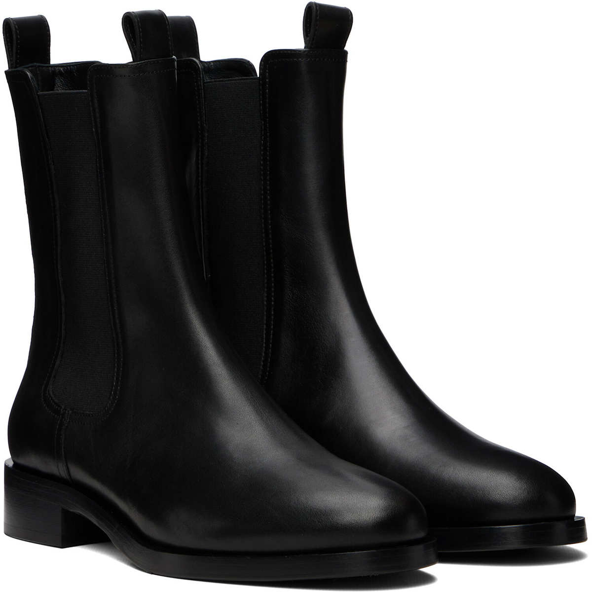 Aeyde Black Caspar Chelsea Boots