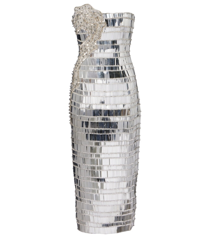 Photo: Rachel Gilbert Ariel embellished bustier gown