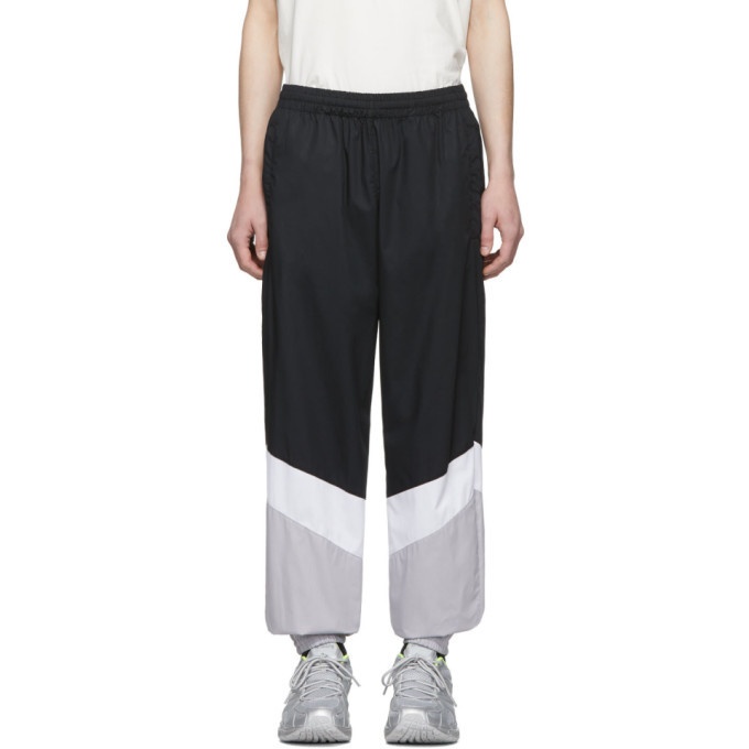 Photo: Vetements Black and Grey Mustermann Track Pants