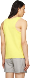 Steven Passaro Yellow Knot Tank Top