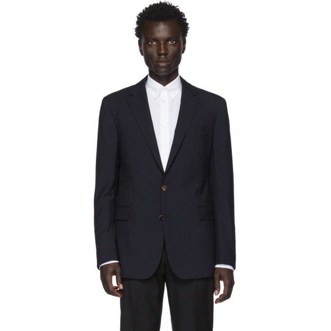 Photo: Ralph Lauren Purple Label Navy Wool RLX Gregory Sport Blazer