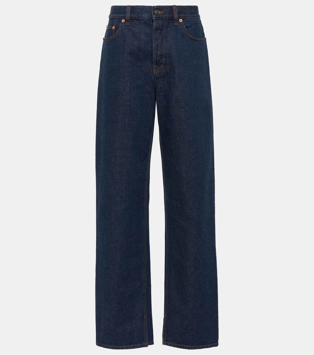 Gucci Low-rise wide-leg jeans Gucci