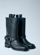 GANNI Mid Shaft Biker Boots