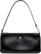 Courrèges Black Zipped Naplack Pouch