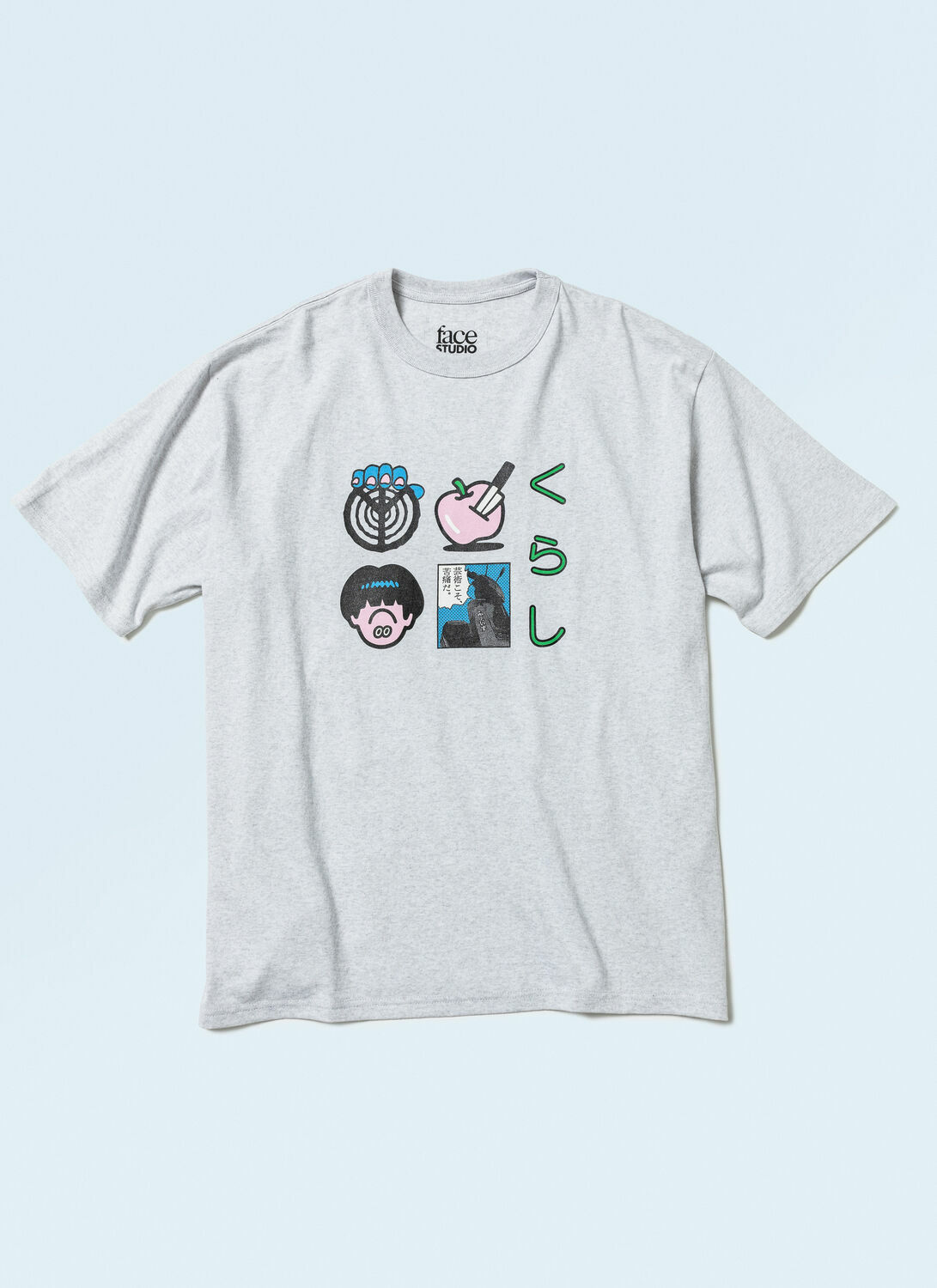 BEAMS BEAMS T x LN-CC T-Shirt With Artwork By Face