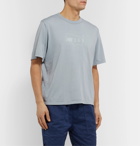 Save Khaki United - New Balance Logo-Print Supima Cotton-Jersey T-Shirt - Gray