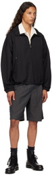 LE17SEPTEMBRE Black Side Pocket Shorts