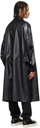 JERIH Black Nylon Windbreaker