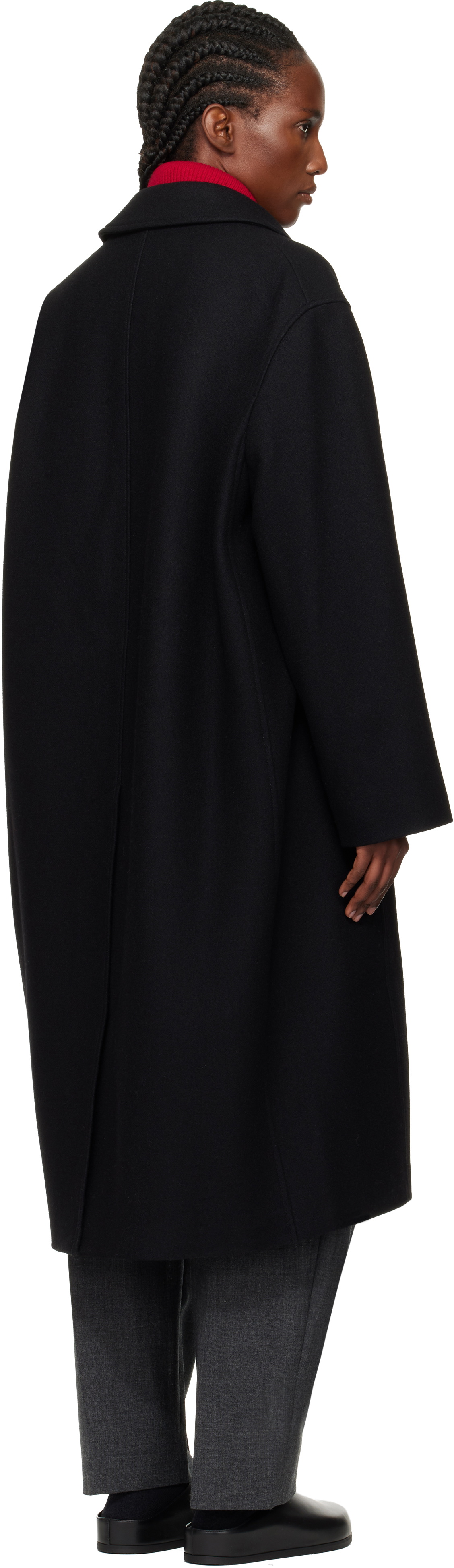 Studio Nicholson Black Ria Coat