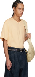 LEMAIRE Yellow Relaxed T-shirt