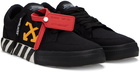 Off-White Black Vulcanized Sneakers