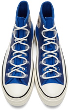 Converse Blue Chuck 70 Utility Hi Sneakers