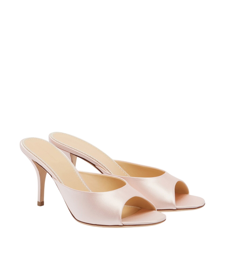 Photo: Magda Butrym Satin mules