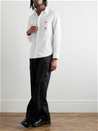 Simone Rocha - Embroidered Cotton-Poplin Shirt - White