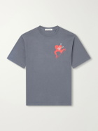 DISTRICT VISION - California Printed Cotton-Jersey T-Shirt - Gray