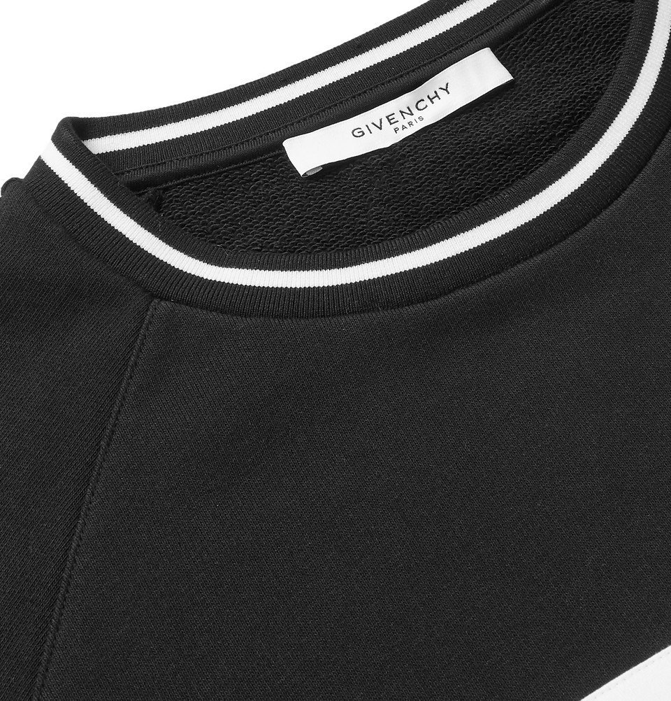 Givenchy logo embroidered online sweatshirt