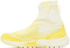 11 by Boris Bidjan Saberi Yellow & White Salomon Edition Bamba 2 High Sneakers