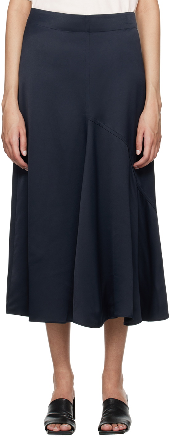 STUDIO NICHOLSON｜SKIRTS (TYRELL SKIRTS - BLACK (1344)) Jaya Skirt in Black– Studio Nicholson