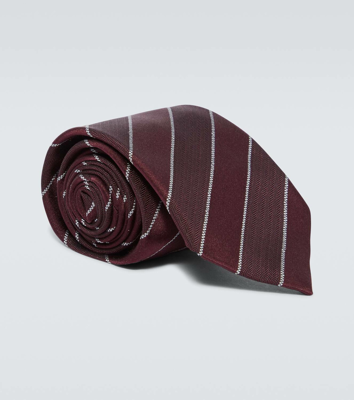 Brunello Cucinelli Striped silk tie