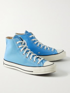 Converse - Chuck 70 Recycled Canvas High-Top Sneakers - Blue