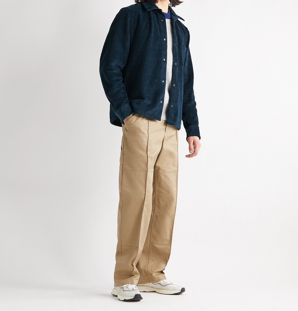 【極美品】Acne Studios COTTON BLEND OVERSHIRT Acne Studios Cotton-Blend Twill Overshirt | Smart Closet