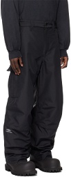 Balenciaga Black 3B Sports Icon Cargo Pants