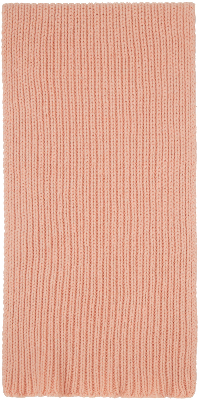 Baserange Pink Rib Scarf
