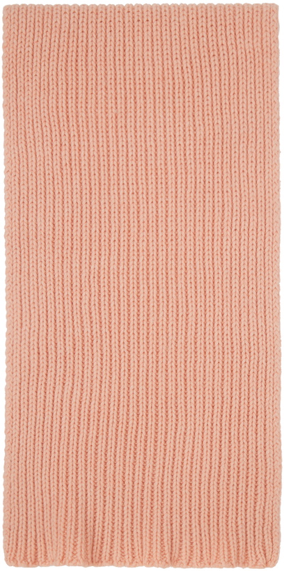 Photo: Baserange Pink Rib Scarf