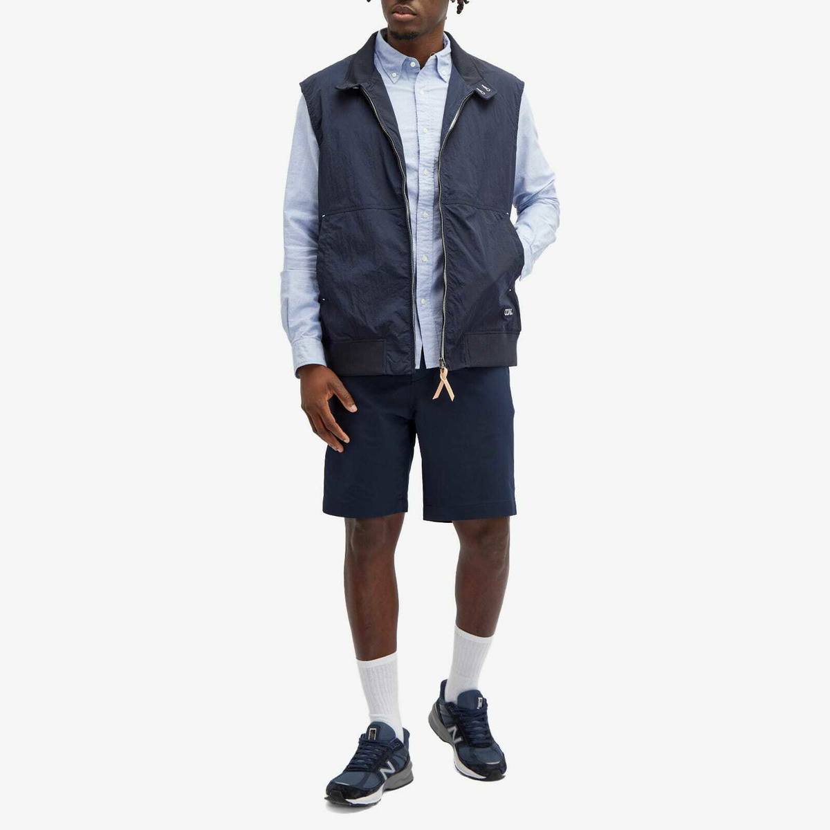 Nanamica Men's ALPHADRY Easy Short in Navy Nanamica