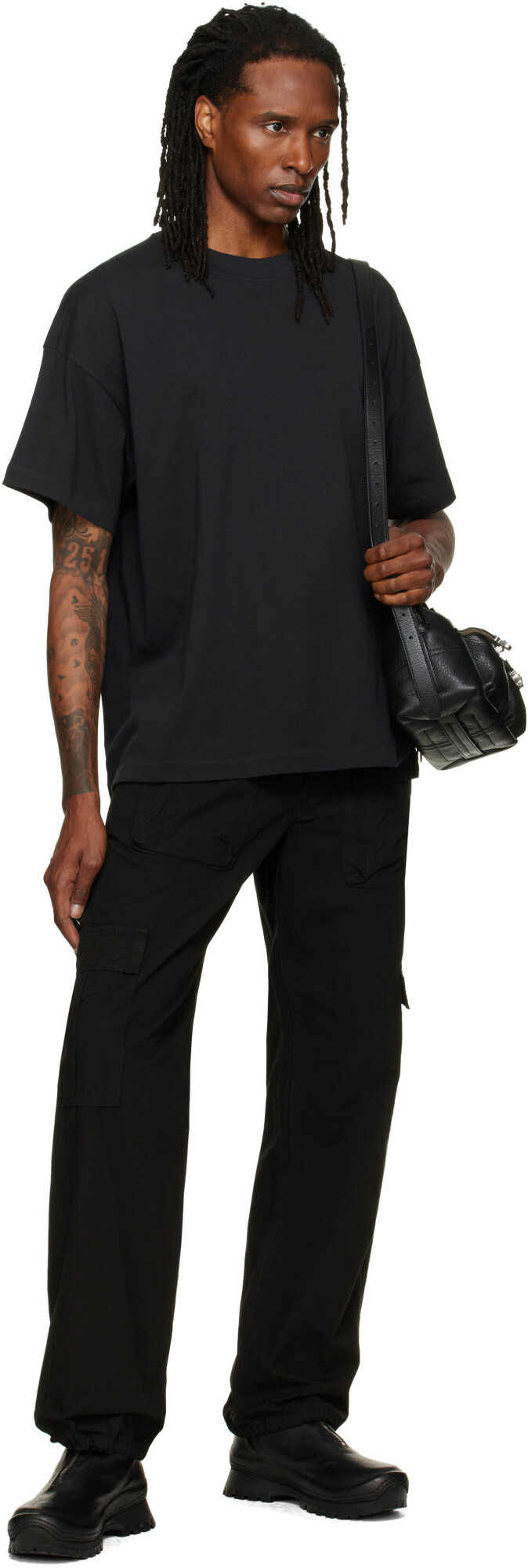 ALEXANDER DIGENOVA Black Cargo Pants
