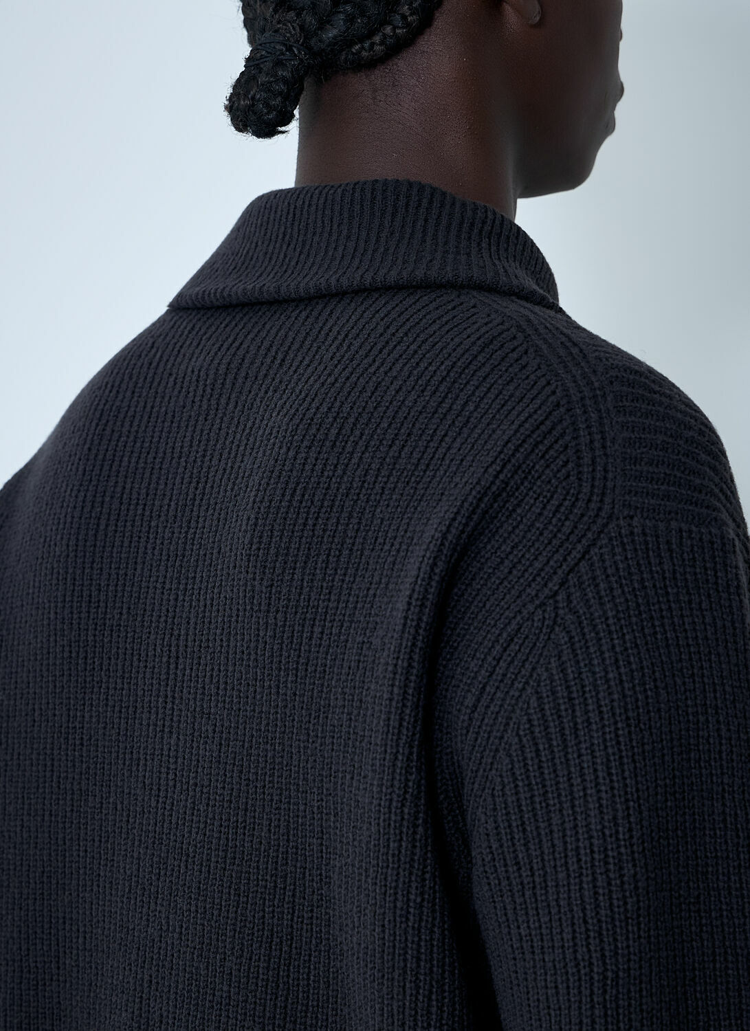 Yohji Yamamoto Half-Zip Sweater