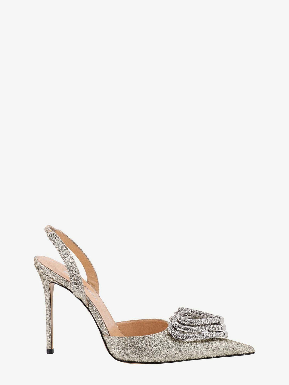 Mach & Mach   Slingback Gold   Womens