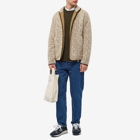 Norse Projects Men's Sigfred Lambswool Crew Knit in Dark Olive
