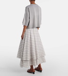 Loewe Cropped cotton jersey T-shirt