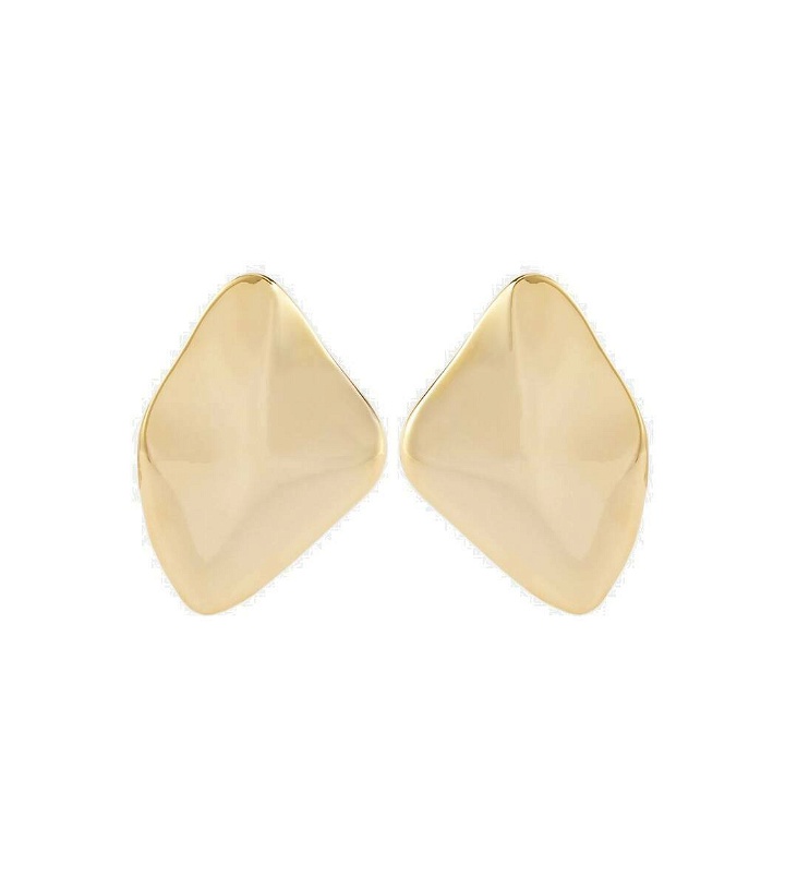 Photo: Jennifer Behr Sully Wave 18kt gold-plated earrings