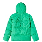 Stone Island Junior Garment Dyed Crinkle Reps Jacket in Green