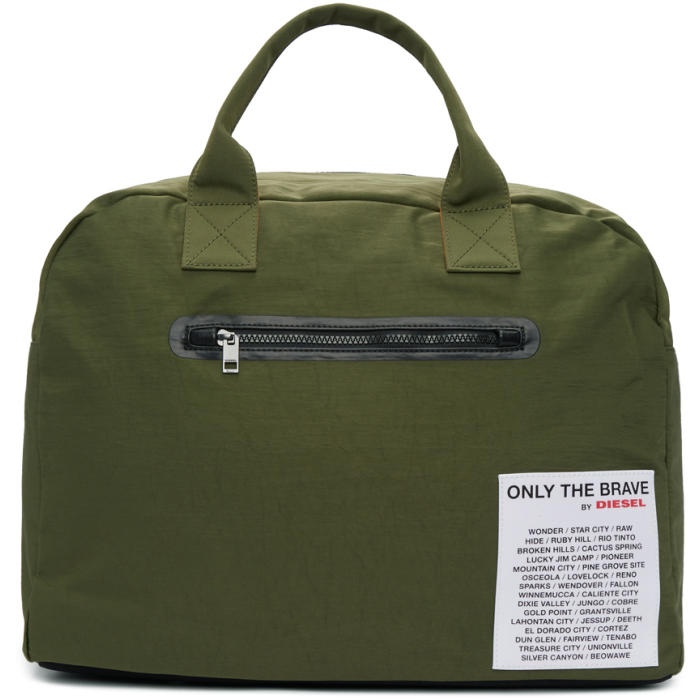 Photo: Diesel Reversible Green XX Match Duffle Bag