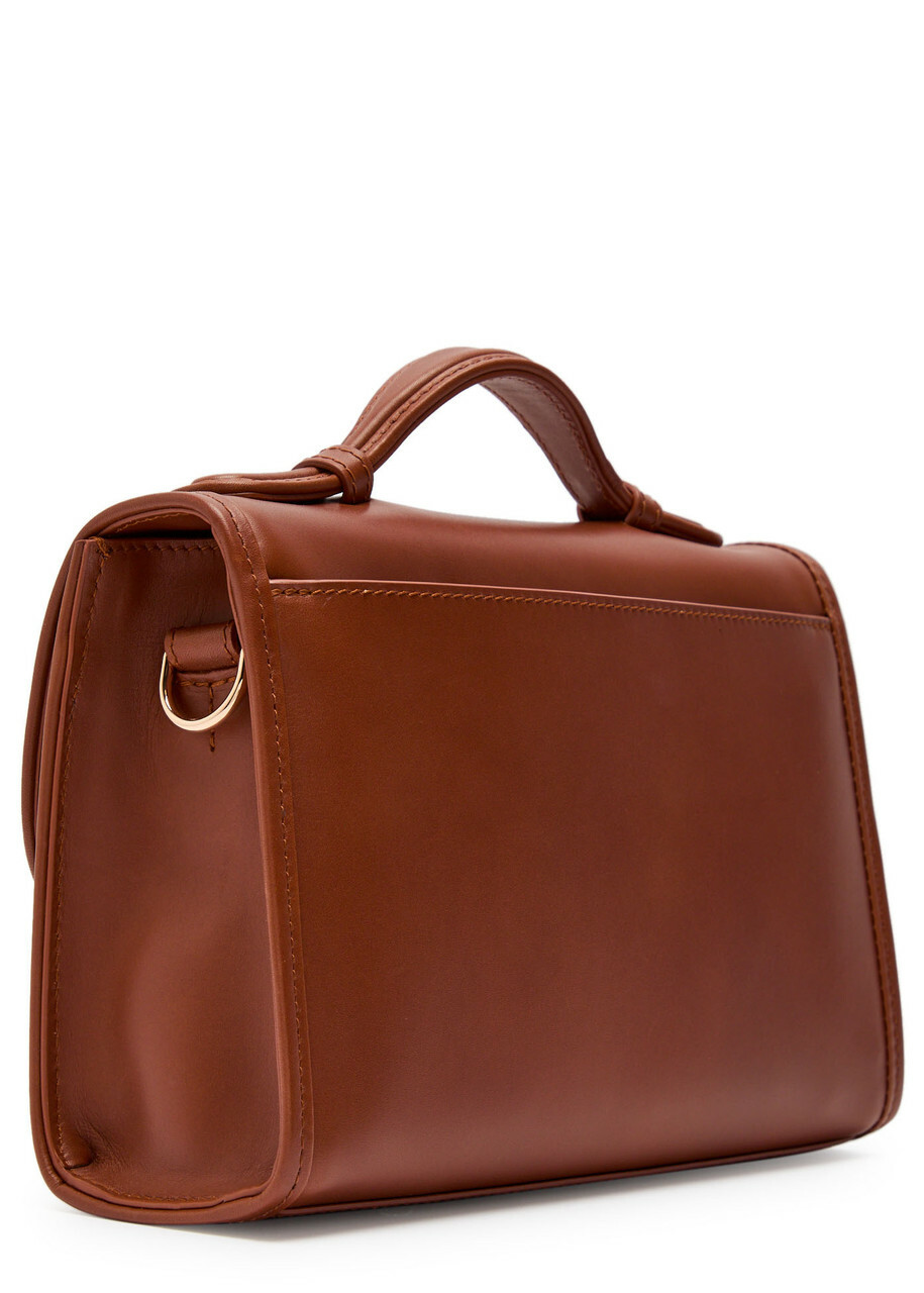 Gabriela Hearst Leonora Small Leather top Handle bag - Tan - One Size