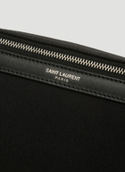 Saint Laurent Classic Canvas Belt Bag male Black