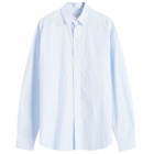 MKI Men's Striped Shirt in Blue Stripe