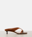 Jimmy Choo Emeri suede thong sandals