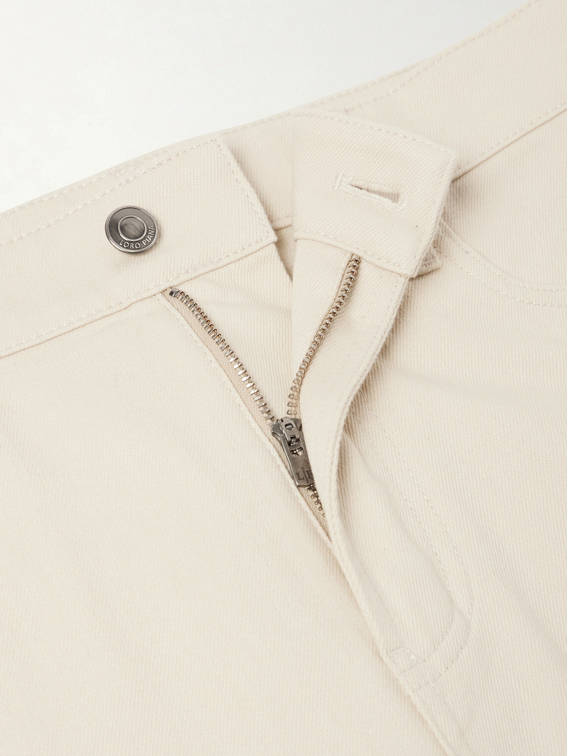 Loro Piana - Quarona Slim-Fit Straight-Leg Jeans - Neutrals