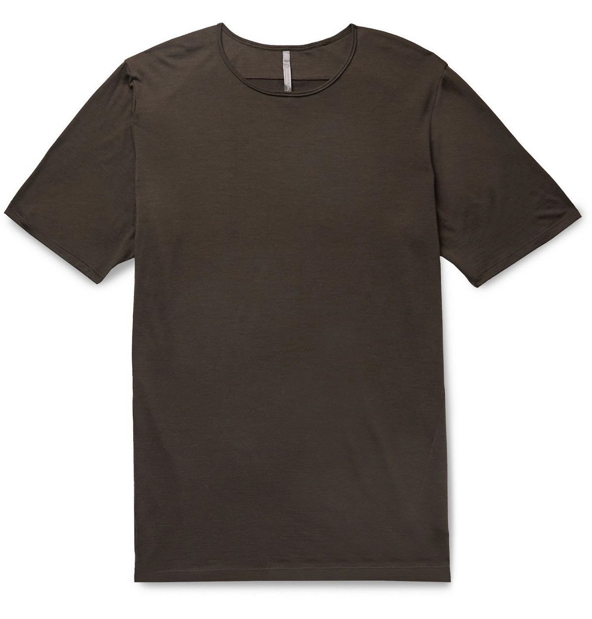 Photo: Veilance - Frame Wool and Nylon-Blend Jersey T-Shirt - Brown