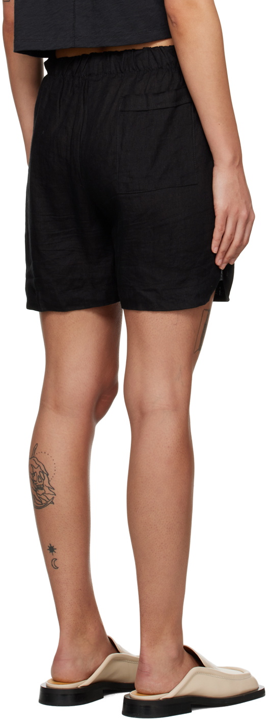 Le Petit Trou Black Lucie Shorts