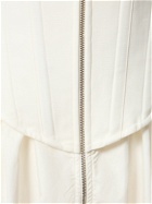 DION LEE - Cotton Poplin Corset Mini Dress