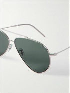 Ray-Ban - Aviator-Style Silver-Tone Sunglasses