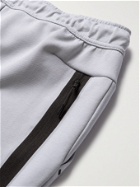 NIKE - Tapered Logo-Print Tech-Fleece Sweatpants - Gray